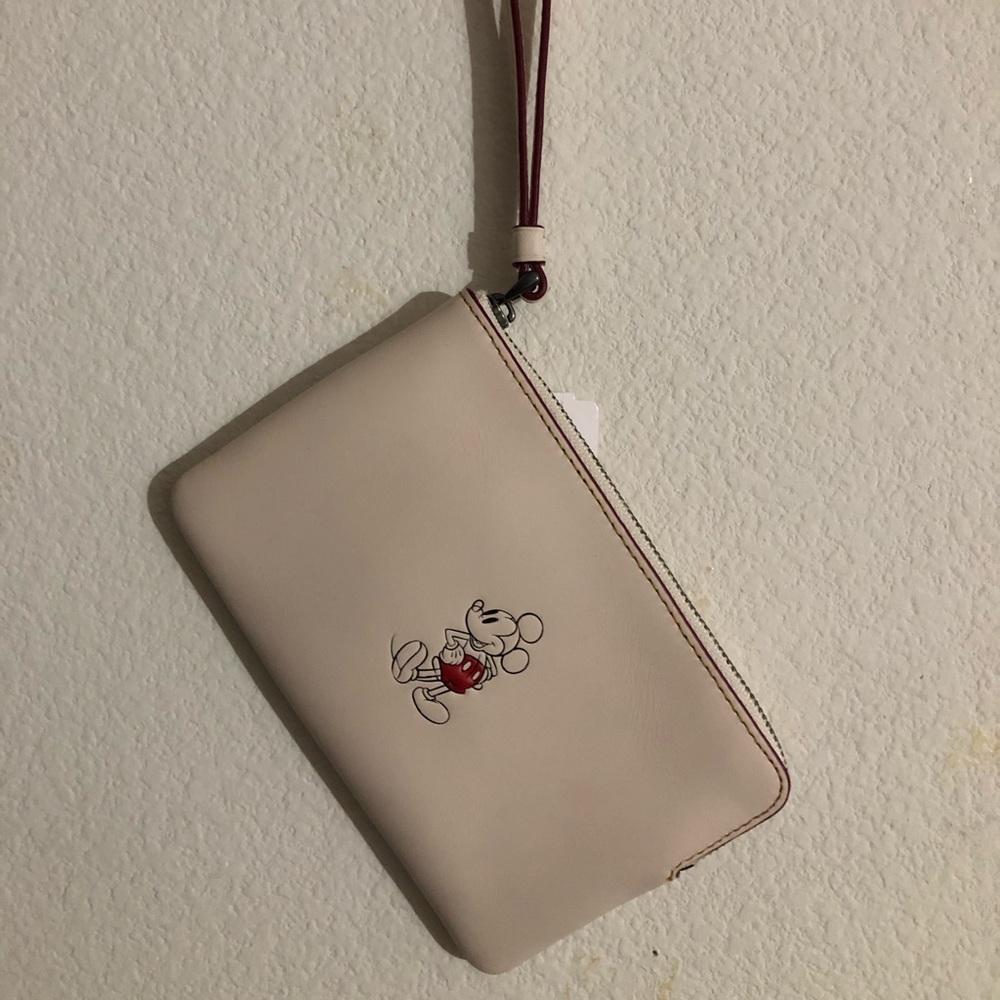 Mickey x Coach Wristlet